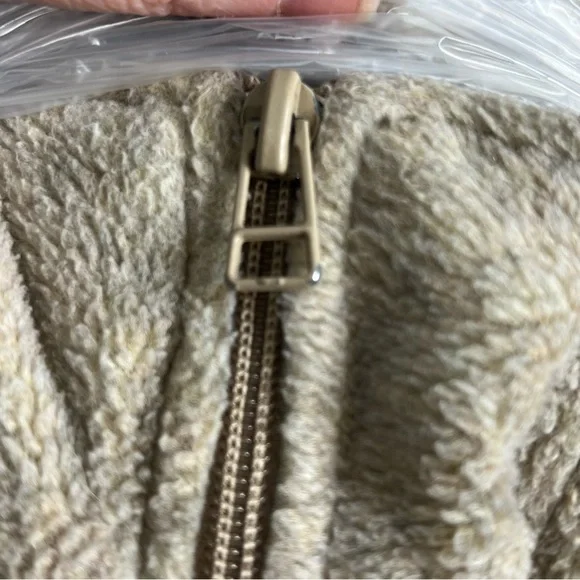 Vintage Northern Reflections Floral Embroidered Fleece Zip Up Sweater - Medium - Picture 7 of 7